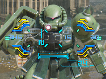 黄色ロックオン
